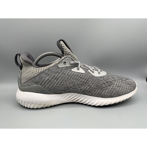 ADIDAS ALPHABOUNCE Gray Running Athletic Shoes Sneakers BW1194 Women's Size 8.5 - Picture 4 of 10